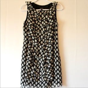 Adrianna Papell Print Ruffle Dress Sz.10